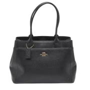 Pre-owned Leather shoulder-bags Coach Pre-owned , Black , Dames