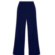 Blauwe Stijlvolle Broek Maliparmi , Blue , Dames