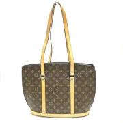 Pre-owned Canvas handbags Louis Vuitton Vintage , Brown , Dames