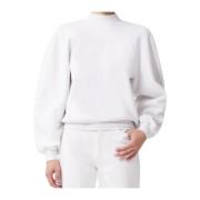 Witte Oversized Sweatshirt Tarron Agolde , White , Dames