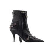 Leather boots Balenciaga , Black , Dames