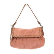 Pre-owned Leather fendi-bags Fendi Vintage , Pink , Dames