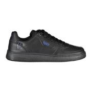 Sportieve Veterschoenen Zwart Contrast Logo GAS , Black , Heren