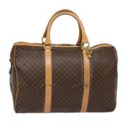 Pre-owned Canvas travel-bags Celine Vintage , Brown , Unisex