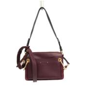 Pre-owned Leather shoulder-bags Chloé Pre-owned , Red , Dames