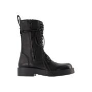 Leather boots Ann Demeulemeester , Black , Dames