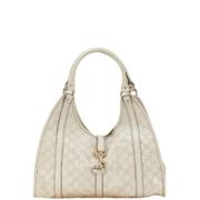 Pre-owned Leather crossbody-bags Gucci Vintage , Beige , Dames