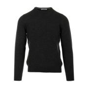 Antraciet Sweater Paricollo ML Gran Sasso , Gray , Heren