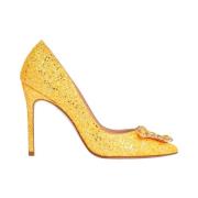 Gele Kristal Margaux Hakken Sophia Webster , Yellow , Dames