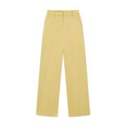 Gele Satijnen Kezia Broek Nanushka , Yellow , Dames