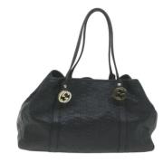 Pre-owned Canvas gucci-bags Gucci Vintage , Black , Dames