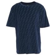 Pre-owned Fabric tops Fendi Vintage , Blue , Heren