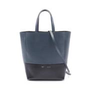 Pre-owned Leather celine-bags Celine Vintage , Blue , Dames