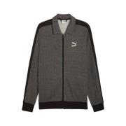 Track Jacket Zip-Throughs Puma , Black , Heren