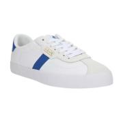 Witte leren sneakers Court VLC II Ralph Lauren , White , Heren