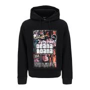 Stijlvolle hoodie sweatshirt Dsquared2 , Black , Heren