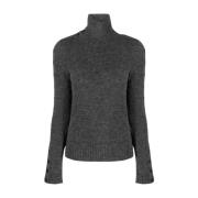 Grijze Wollen Coltrui Malo Isabel Marant , Gray , Dames