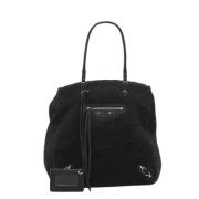 Pre-owned Leather balenciaga-bags Balenciaga Vintage , Black , Dames