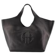 Leather totes Anine Bing , Black , Dames