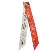 Pre-owned Silk scarves Hermès Vintage , Multicolor , Dames