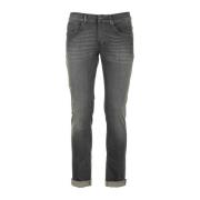 Grijze Jeans George Pantalone Dondup , Gray , Heren