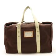 Pre-owned Canvas handbags Louis Vuitton Vintage , Brown , Dames