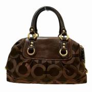 Pre-owned Canvas handbags Coach Pre-owned , Brown , Dames