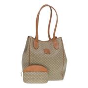 Pre-owned Canvas totes Celine Vintage , Beige , Dames