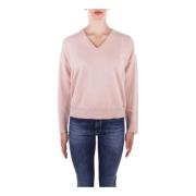 Roze Logo Trui Collectie 1 Liu Jo , Pink , Dames