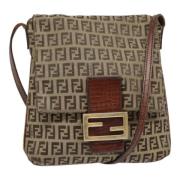 Pre-owned Canvas fendi-bags Fendi Vintage , Beige , Dames