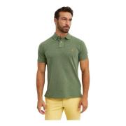 Groen poloshirt Custom Slim Fit Ralph Lauren , Green , Heren