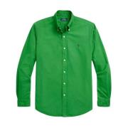 Groen shirt met Custom Fit logo Ralph Lauren , Green , Heren