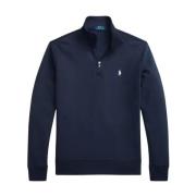 Donkerblauwe trui met opstaande kraag Ralph Lauren , Blue , Heren