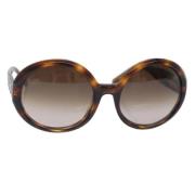 Pre-owned Plastic sunglasses Dior Vintage , Brown , Dames