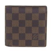 Pre-owned Canvas wallets Louis Vuitton Vintage , Brown , Heren