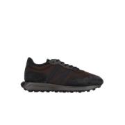 Grijze Suède Sneakers Hogan , Brown , Heren