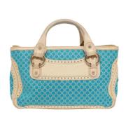 Pre-owned Leather celine-bags Celine Vintage , Blue , Dames