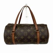 Pre-owned Canvas handbags Louis Vuitton Vintage , Brown , Dames