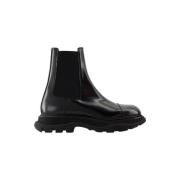 Leather boots Alexander McQueen , Black , Dames