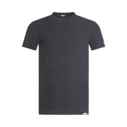 Casual Katoenen T-shirt Dsquared2 , Gray , Heren