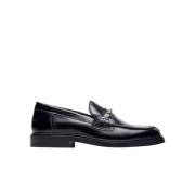 Zwarte leren loafers stijlvol tijdloos model Filling Pieces , Black , ...