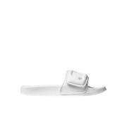 Witte Fitz logo sandalen Jimmy Choo , White , Dames