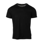 Stijlvolle wolmix T-shirts en Polo's K-Way , Black , Heren