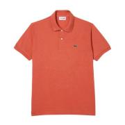 Klassieke Katoenen Polo - Lacoste Lacoste , Orange , Heren