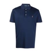 Blauwe Casual Polo Gebreid Shirt Polo Ralph Lauren , Blue , Heren