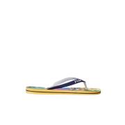 Kleurrijke teenslippers Bolt Ralph Lauren , Blue , Heren