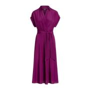 Paarse overhemdjurk Ralph Lauren , Purple , Dames