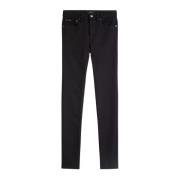 Zwarte Slim Fit Jeans Ralph Lauren , Black , Dames