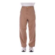 Broek met Logo en Zakken Carhartt Wip , Brown , Heren