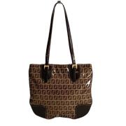 Pre-owned Leather fendi-bags Fendi Vintage , Brown , Dames